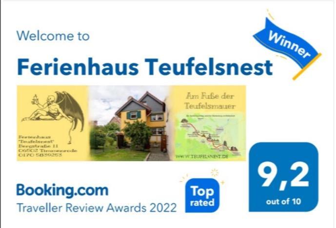 Ferienhaus Teufelsnest Timmenrode Екстер'єр фото